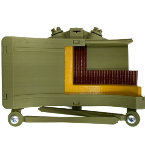 Модель "Протипіхотна міна МОН-50"(у розрізі)